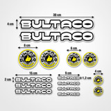 Car & Motorbike Stickers: Bultaco Set 3