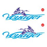 Camper van decals: Duck voyager 2