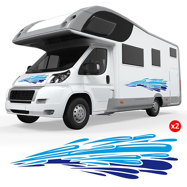 Car & Motorbike Stickers: Splashed