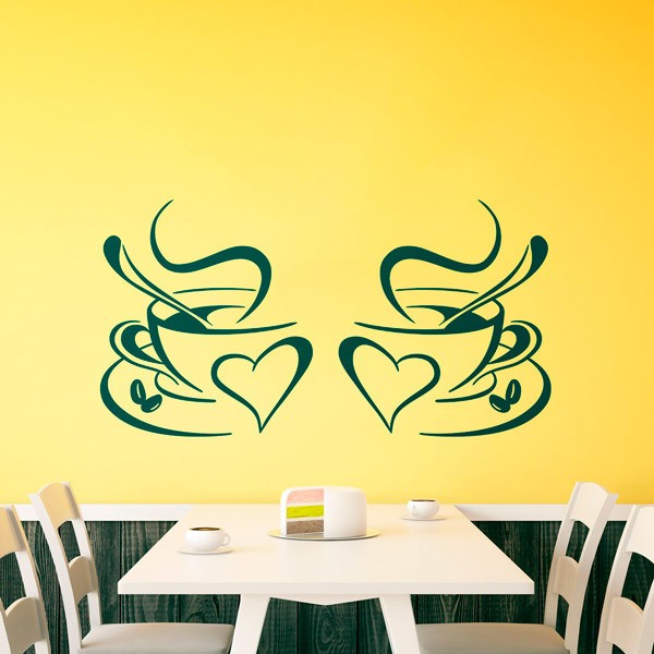 Wall Stickers: The Coffee of Love
