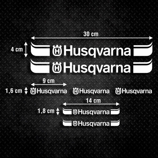 Car & Motorbike Stickers: Kit Husqvarna 1