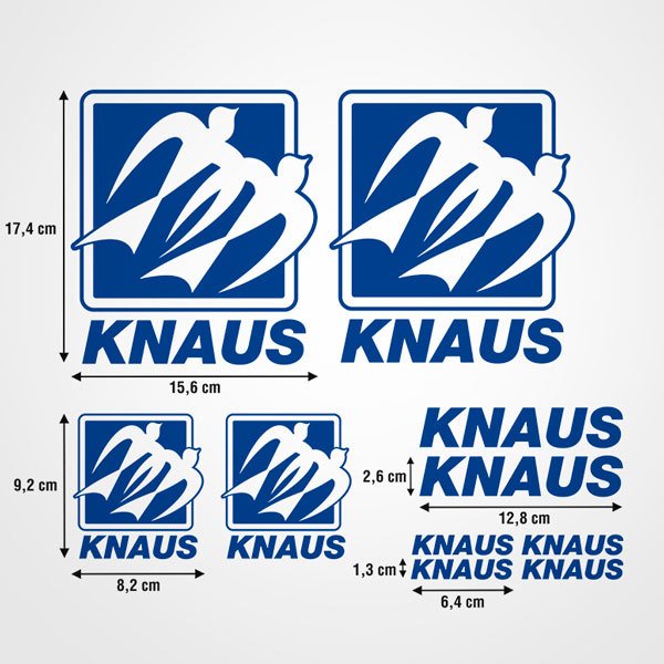 Camper van decals: Kit Knaus ultimate