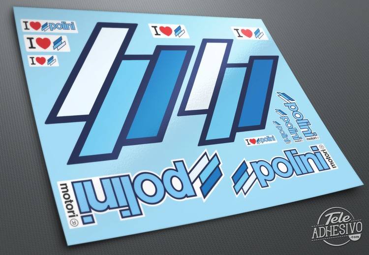 Car & Motorbike Stickers: Polini Racing Kit