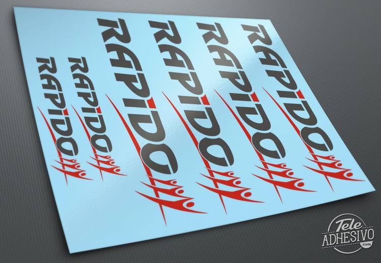 Camper van decals: Multi Rapido Kit