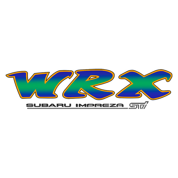 Car & Motorbike Stickers: WRX STi Type R GC8