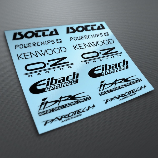 Car & Motorbike Stickers: Kit tuning 15