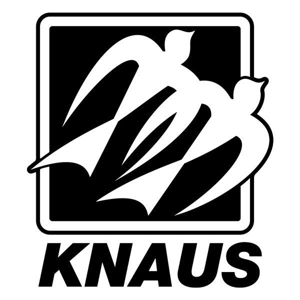 Camper van decals: Knaus Reverse Logo