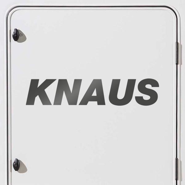 Camper van decals: Knaus