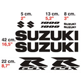 Car & Motorbike Stickers: Kit of GSXR 1000 2004 2