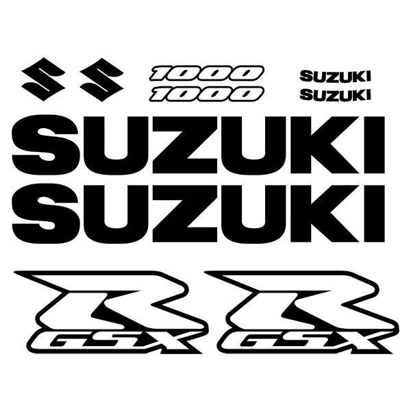 Car & Motorbike Stickers: GSXR 1000 2004 with Logo and Numbers
