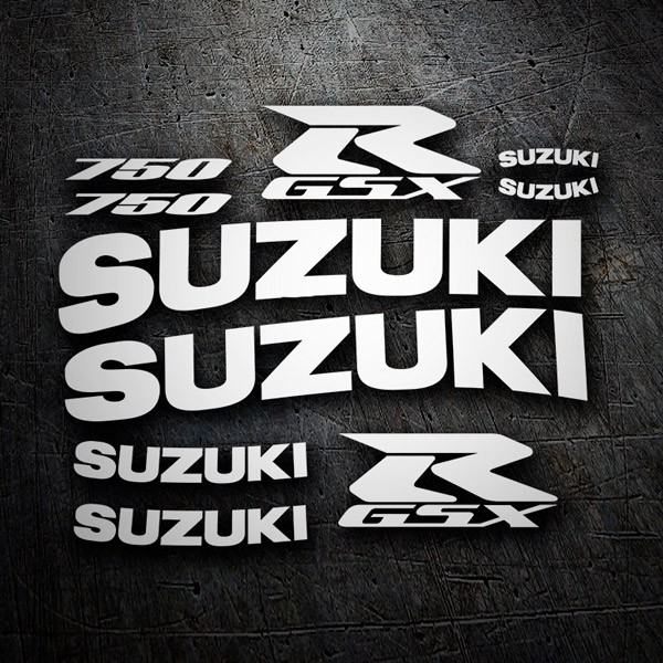 Car & Motorbike Stickers: GSX R 750 2001