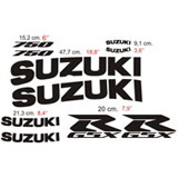 Car & Motorbike Stickers: GSX R 750 2001 2