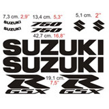 Car & Motorbike Stickers: GSXR 750 2004 2