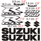 Car & Motorbike Stickers: GSXR 750 2006 Contour 2