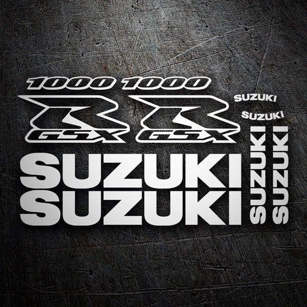 Car & Motorbike Stickers: GSX-R1000 Kit 2001