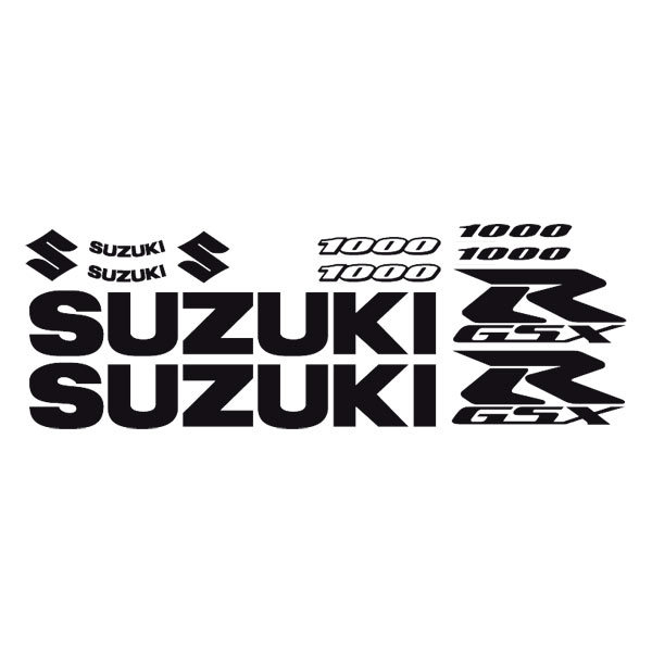 Car & Motorbike Stickers: GSXR 1000 Contour 2006