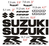 Car & Motorbike Stickers: GSXR 1000 Contour 2006 with Sport Logos 2