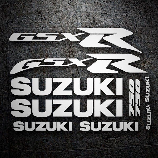 Car & Motorbike Stickers: Suzuki GSX R 750