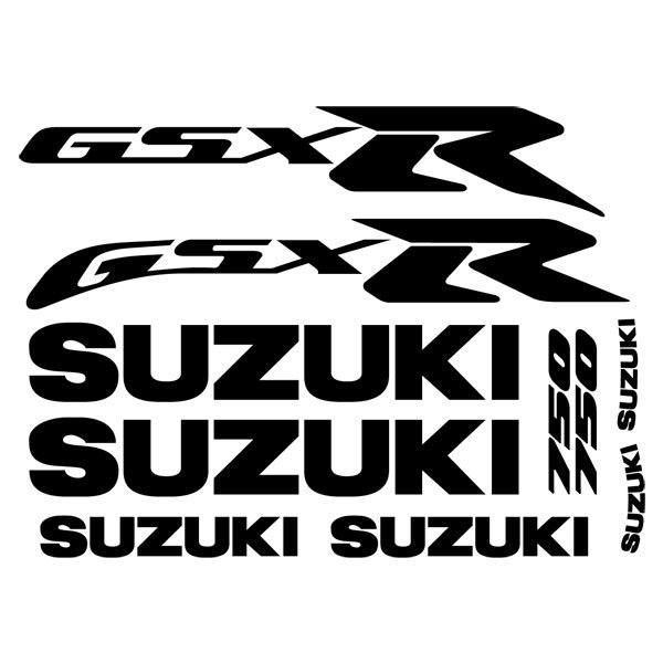 Car & Motorbike Stickers: Suzuki GSX R 750