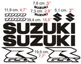Car & Motorbike Stickers: GSXR 1000 2005-06 2