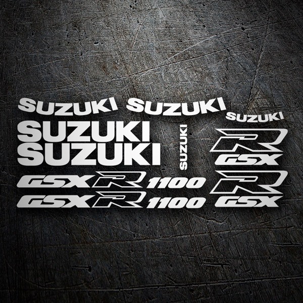 Car & Motorbike Stickers: GSXR 1100 1991 Kit of