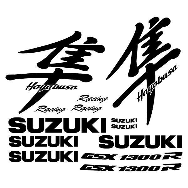Car & Motorbike Stickers: GSX 1300R Hayabusa in Various Sizes