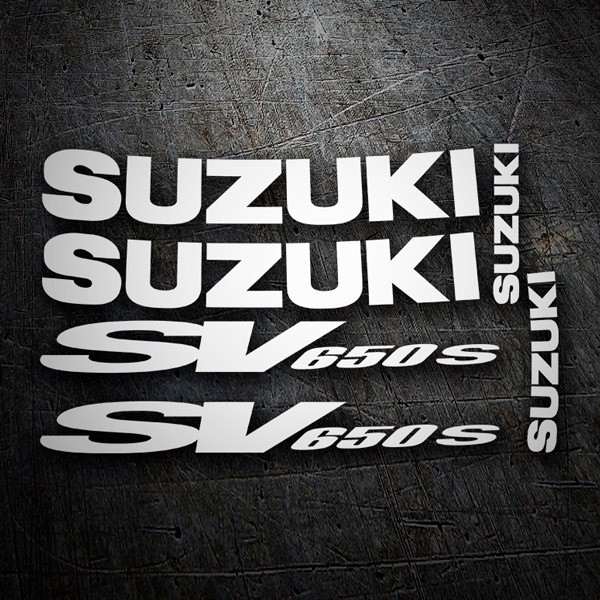 Car & Motorbike Stickers: SV 650 2001