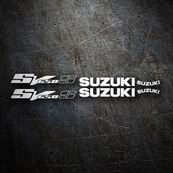 Car & Motorbike Stickers: SV 650 2003 with Stylized Text and Logo