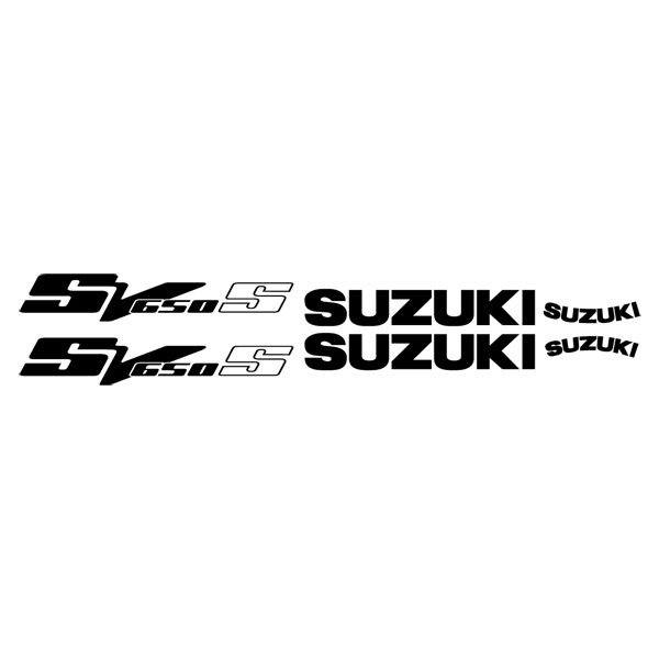 Car & Motorbike Stickers: SV 650 2003 with Stylized Text and Logo