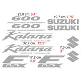 Car & Motorbike Stickers: Katana 600 1998 2