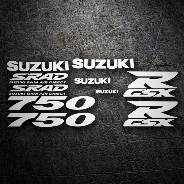 Car & Motorbike Stickers: GSXR 750 1997