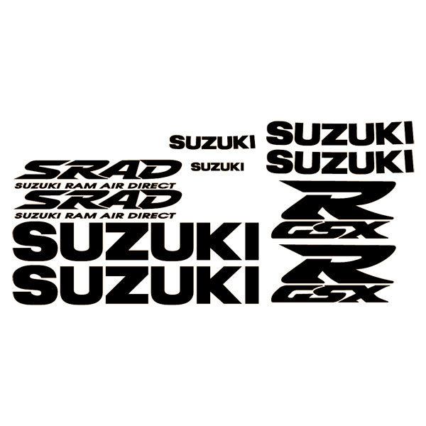 Car & Motorbike Stickers: GSX R SRAD 1996