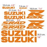 Car & Motorbike Stickers: GSX R SRAD 1996 2