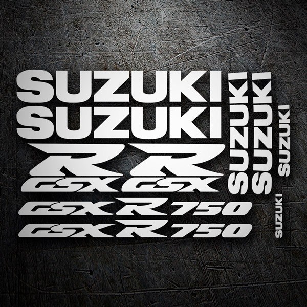 Car & Motorbike Stickers: GSXR 750 1996