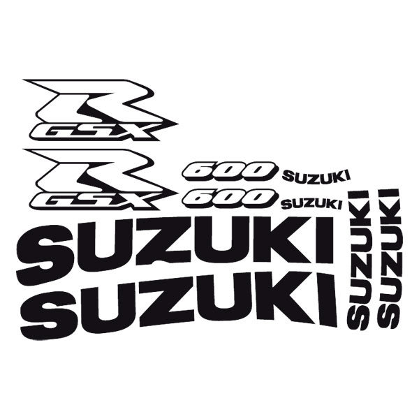Car & Motorbike Stickers: Kit of GSXR 600 2003