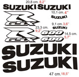 Car & Motorbike Stickers: GSXR 600 2003 2