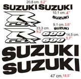 Car & Motorbike Stickers: of GSXR 600 2003 2