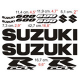 Car & Motorbike Stickers: GSXR 600 2005 2