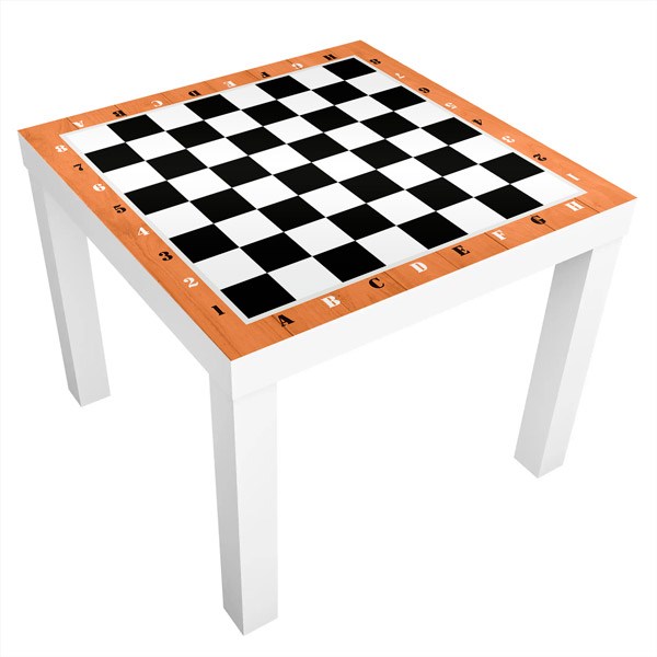 Wall Stickers: Sticker Ikea Lack Table Chess board