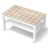 Wall Stickers: Sticker Ikea Lack Table Cream Tiles 3