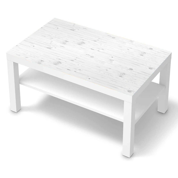Wall Stickers: Sticker Ikea Lack Table White Wood