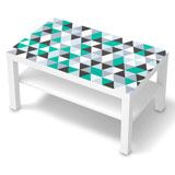 Wall Stickers: Sticker Ikea Lack Table Cold Triangles 3