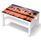 Wall Stickers: Sticker Ikea Lack Table Palms at sunset 3