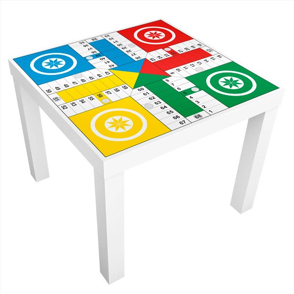 Wall Stickers: Wall sticker per Ikea Lack Table Parchis