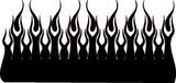 Car & Motorbike Stickers: Flames
