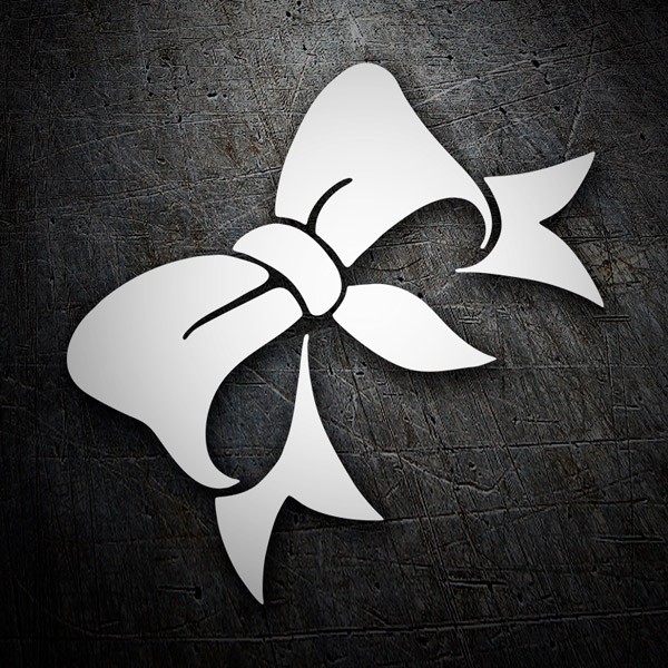 Car & Motorbike Stickers: Bow