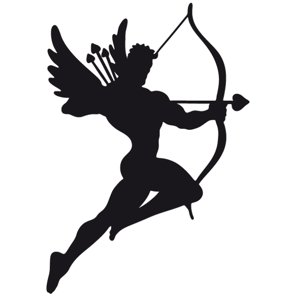 Wall Stickers: Athletic Cupid