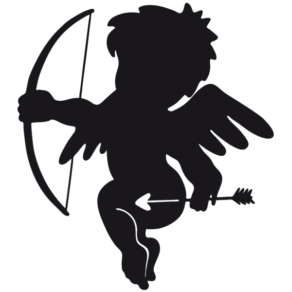 Wall Stickers: Cupid acting
