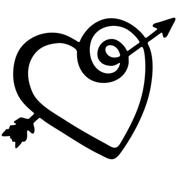Wall Stickers: Heart in love