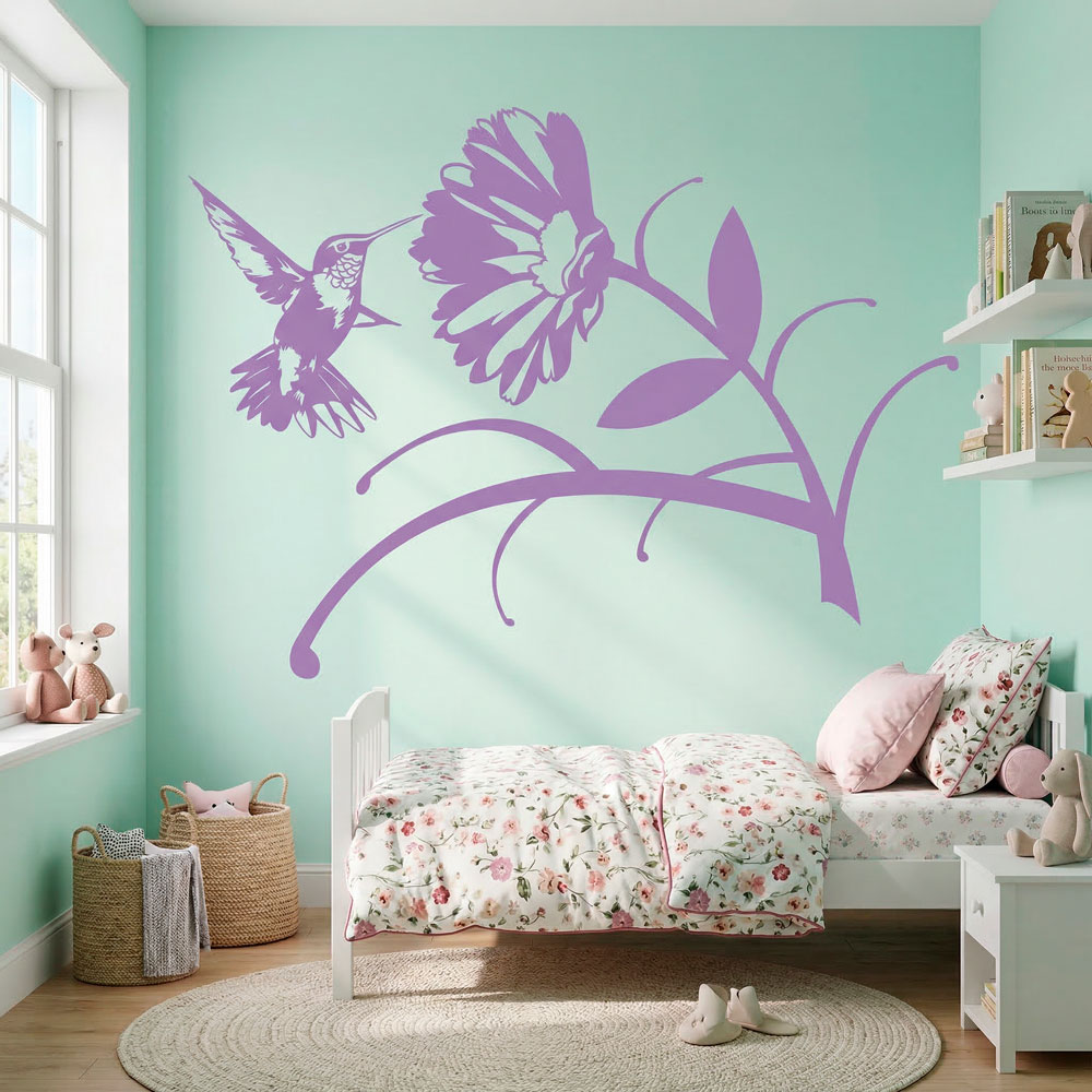 Floral Hummingbird 12